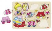 Puzzle  à habiller petite princesse    Goki