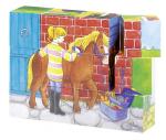 Puzzle cubes de chevaux Goki