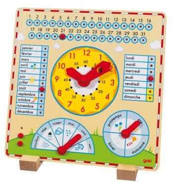 Horloge calendrier   Goki