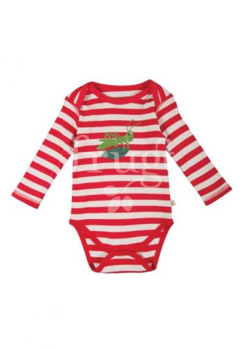 Body manches longues bio fille Frugi 